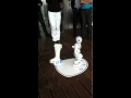 Humanoid robot Nao charges itself autonomously