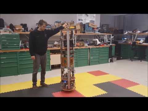 Omnidirectional Mobile Robot Has Just Two Moving Parts