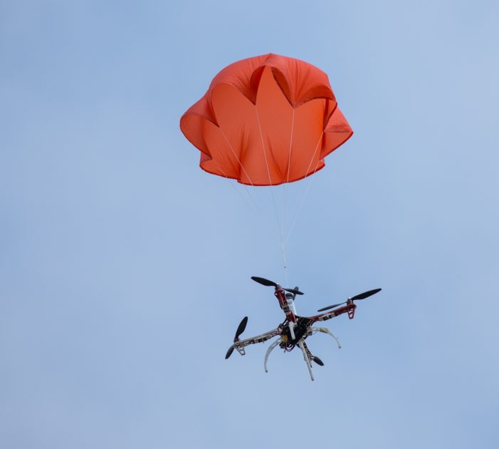 An interview about drone parachutes