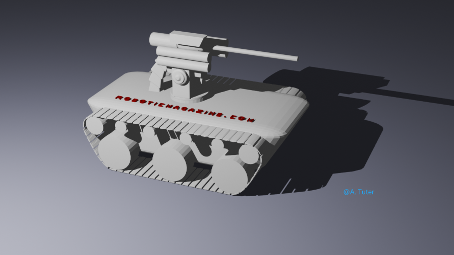 Ground robots teaming with soldiers in the battlefield