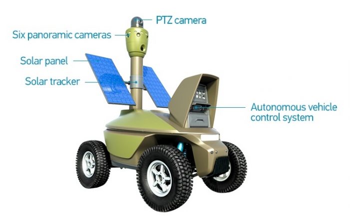 Outdoor patrolling robots